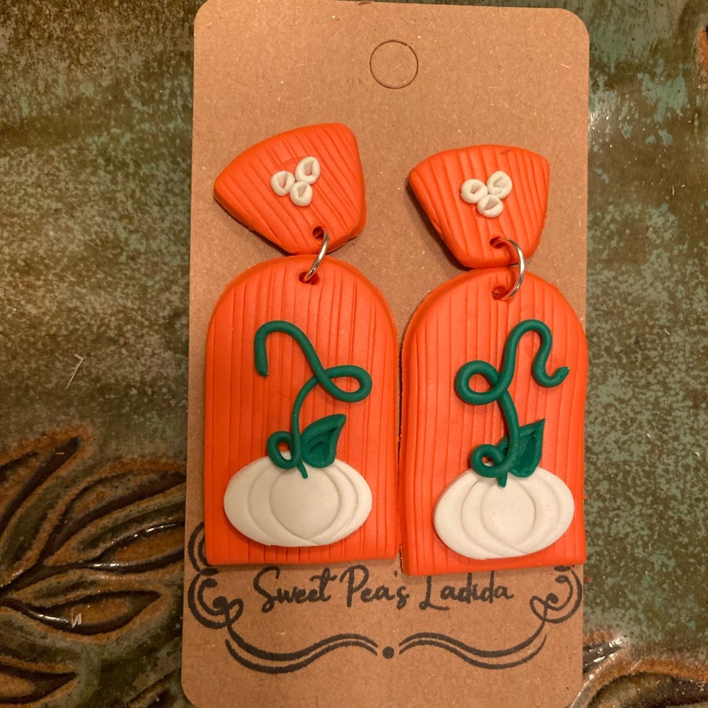 Handmade Polymer Clay Earrings